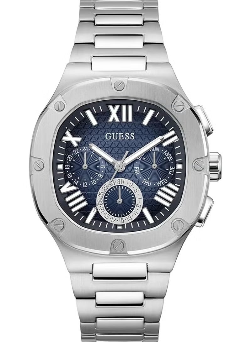 GUESS Headline Men's Multifunction Analog Quartz Stainless Steel Watch GW0572G1 - 42mm - Image 1